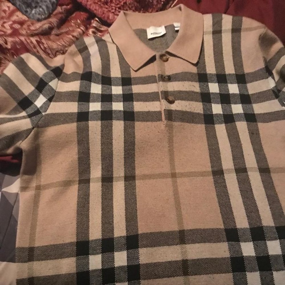 Men burberry sweater